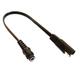 MOTOPOWER MP69006 10 SAE to Coax Female Adapter Cable SAE to DC Coax Motorcycle Heat Clothing Jack Adapter