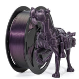 Chameleon Starlight Purple 1.75mm PLA Filament with Glitter Sparkle, Color Change PLA Filament 1kg (2.2lbs) Spool High Intensity