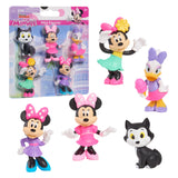 Just Play Disney Junior Minnie Mouse Mini Figures 5 Pack, 1.75 to 2.75 Tall; Toys for Kids Ages 3+