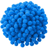 Blulu 500 Pcs 0.5 Inch Polypropylene Pompoms for Craft Making, Small Pom Poms Balls Art and Craft DIY Decorations(Sky Blue)