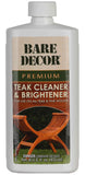 Bare Decor Premium Teak Cleaner for Home & Marine Use, 16oz, White