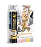 Chameleon 5Colour Tops Pastel Tones Set