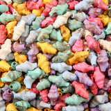 BERMRO 200pcs Acrylic Seashell Beads Ocean Sea Theme Conch Charms Summer Hawaii Beaded for Jewelry Making Beading Kit Bracelets