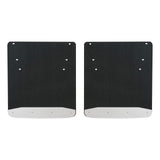 LUVERNE 251034 Rear Dually 20-Inch x 23-Inch Textured Rubber Mud Guards, Select Ram 3500 , Black