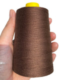 Ms Fenda Hair 950 Meters Professional Human Hair Sewing Thread Wig Making Thread Weaving Thread (Medium Brown)