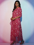 Libas Women'S Cotton Blend Kurta Set (48746O_Yellow