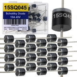 EEEEE 15SQ045 Schottky Diode (25pcs) 15A 15 Amp 45 Volt 45V Diode Axial Schottky Blocking Silicon Diodes