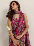 Libas Women Cotton Kurta Set (400344, Red, 2Xl)