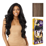 Sensationnel Butta 360 Lace Wigs - Unit 8 Side Wider Parting 360 Degree Lace Glueless Synthetic Preplucked Hairline (FLAMBOYAGEM