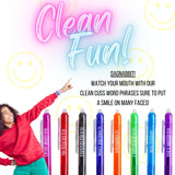 Funny Pens For Adults With Erasable Gel Ink Refills Included, 8 Pack Funny Pens For Coworkers With Ink Refills, Funny Nurse Pens