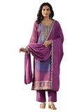 Libas Women'S Silk Blend Kurta Set (49513_Magenta_S)
