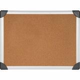 Lorell Aluminum Frame Cork Boards