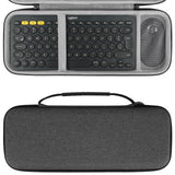 Geekria Hard Travel Carrying Case, Compatible with Logitech K380s/K380 + M355/M350s, Keyboard and Pebble Mouse Combo Protective