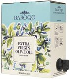 Baroqo Extra Virgin Olive Oil 3L Bag in Box Cold Pressed Olive Oil in Bulk from Greek Koroneiki Olives Robust Fruity Flavor, Fre