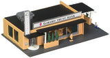 Bachmann Trains PLASTICVILLE U.S.A. BUILTUP BUILDING DRIVEIN BANK N Scale