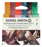 Daniel Smith 285610437 Transparent Watercolor, Extra Fine George Politis 6 Color Set (2), 0.2 fl oz (5 ml) (No. 2)