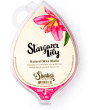 Shortie's Candle Company Stargazer Lily Soy Wax Melts - Natural - Made with 100% Soy and Essential Fragrance Oils - Phthalate &