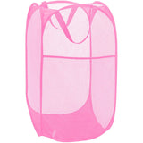 Buenod Pop Up Laundry Hamper Reinforced Collapsible Laundry Basket Foldable Clothes Hamper for Home, Dorm Room, Travel, Cruise,