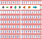 Teacher Created Resources Number Line (-20 to +120) Bulletin Board Display Set
