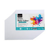 Brustro Artists 25% Cotton Watercolour Paper, Cold Pressed, 300 Gsm, Size (Small) 10X14 Cm-50 Sheets,(4 Inch X 5.5 Inch)|Ideal F