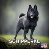 Schipperke Calendar 2027 by MegaCalendars - Monthly Dog Breed Wall Calendar, Made in USA