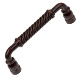 GlideRite Hardware 3132ORB10 Twisted Steel Dresser Drawer Pull, 10 Pack, 5, Oil Rubbed Bronze