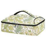 SyXIOP Insulated Casserole Carrier Bag Vintage Flowers William Morris White