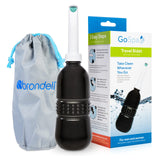 Brondell GoSpa Essential Portable Bidet for Everyday Use, Camping, Hiking, and Outdoor Activities, Compact and Discreet, Include