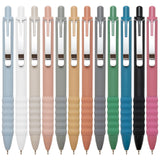 Aisibeiger Ballpoint Pens Black Ink Ball Point Pen with Super Soft Grip Medium Point 1.0mm Office Pens (Silver 12-count)