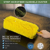 Newliton 17FT Extendable Duster with 2-9 ft Extension Pole for High Ceilings, Newliton Cobweb Duster for Ceiling Fans Hard-to-Reach Areas, Long Handle Microfiber Dusting Tool for Home Cleaning