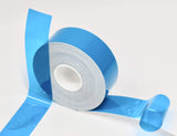 Transparent Vinyl Tape with Self-Adhesive. (3/4 inch x 50 ft, Light Blue)