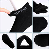 Xjarvis Ankle Length Half Terry Sports Socks Men & Women Made With Durable Breathable Cotton Multicolor Towel Socks Ideal For Gym Regular Casual Wear & Running Odor Pack Of 12,Black, Dark Grey, Gr,,B0DBQG1VSD