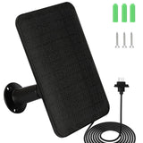 6W Solar Panel Charger for Blink Outdoor 4 (4th Gen), Solar Panel with 13.1ft Waterproof Charging Cable, Waterproof Rubber Plug,