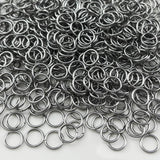 600pcs 8mm Stainless Steel Jump Rings Connector Rings for DIY Craft Jewelry Making Necklaces Bracelet Earrings Keychains