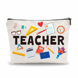 Unique Makeup Bag For Teacher, Teacher Survival Kit, Funny Makeup Bag For Teacher, Cosmetic Bag To Women Teacher, Gift For Frien