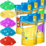 NiToy FlexiSand 11 lbs Moldable Self-Sticking Sand, Never Dries Out Fun for 3 Years and Up Kids Bulk Refill for Sensory Sand Box
