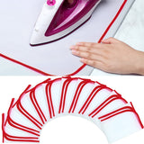 Protective Ironing Scorch Mesh Cloth Scorch-Saving Ironing Protector Pressing Cloth Pad for Easy Ironing and Protection (4 Piece