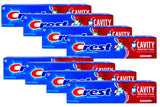 Crest Fluoride Cavity Protection Toothpaste 8.2 Ounce Regular Paste, Bulk Toothpaste, Prevents Cavities Before They Start (8 Pac