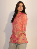 Libas Women'S Silk Blend Regular Tunic Shirt (98202 Peach Peach 2Xl
