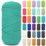Tshirt Yarn for Crocheting,T Shirt Chunky Elastic Fabric Thick T-Shirt Crochet Yarn for Beginners Crocheting Hand Knitting Bag/B