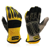 Intra-FIT Impressive Extrication Gloves, Cut Resistant Work Gloves, Protective Oil and Water Repellent, Yellow (7905M)