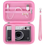 Supmay Hard Carrying Case for Fujifilm Instax Mini EVO Instant Camera, Instax Mini Printer Travel Storage Case with Mesh Pocket