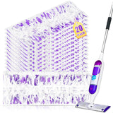 20 Pack Disposable Mopping Pad Refills for PowerMop Multi-Surface Mop Kit, Multi-Surface Mop Pad Refill for Power Mop for Cleani