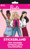 Barbie - Core - STICKERLAND 4 Page PAD Stickerland Pad - 4 Pages