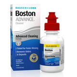 Boston Advance Contact Lens Solution, Advanced Cleaning Formula for Rigid Gas Permeable (RGP) Lens, Removes Debris & Deposits, 1