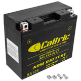 Caltric Agm Battery Compatible with Yamaha Xvs650 Xvs-650 V-Star 650 Custom 1998-2011 2013 2014 2016