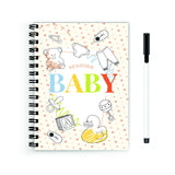 Anuman Reusable Wiro Spiral Unruled Notebook Diary Journal My Story Blank Pages A5 (Size 5.5X8)