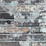 Livelynine 3D Peel and Stick Brick Wallpaper Roll Grey Wall Paper Sticker Pull and Stick for Bedroom Walls Bathroom Kitchen Livi
