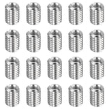 HARFINGTON 20pcs Thread Repair Inserts M10 x 1.5 Male to M6 x 1 Female Thread 14mm Long Stainless Steel Reducing Nuts Metric Sel