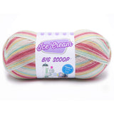 Lion Brand Yarn Ice Cream Big Scoop Yarn, Tutti Frutti